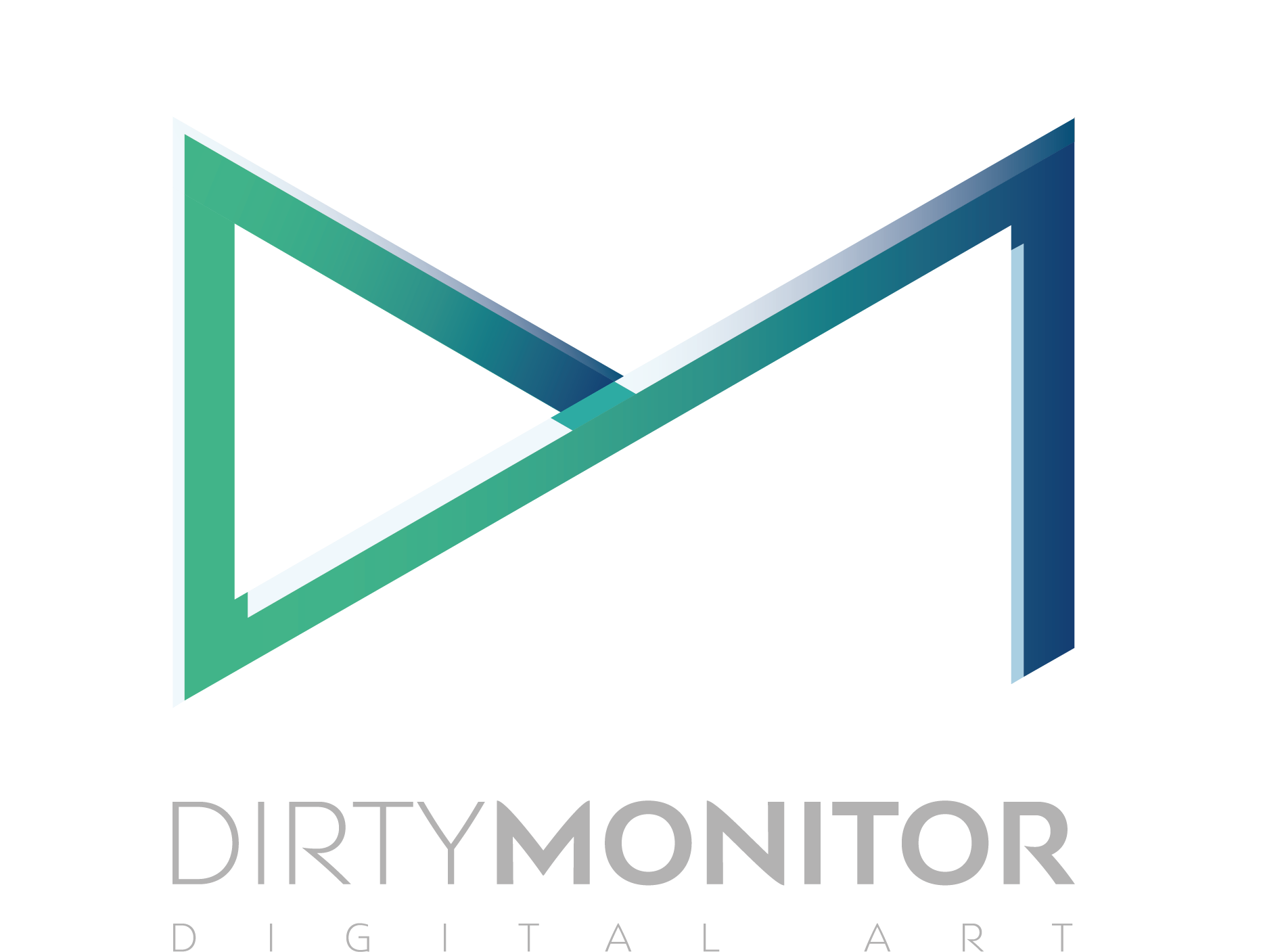 Dirty Monitor Platinum- Logo Vectoriel
